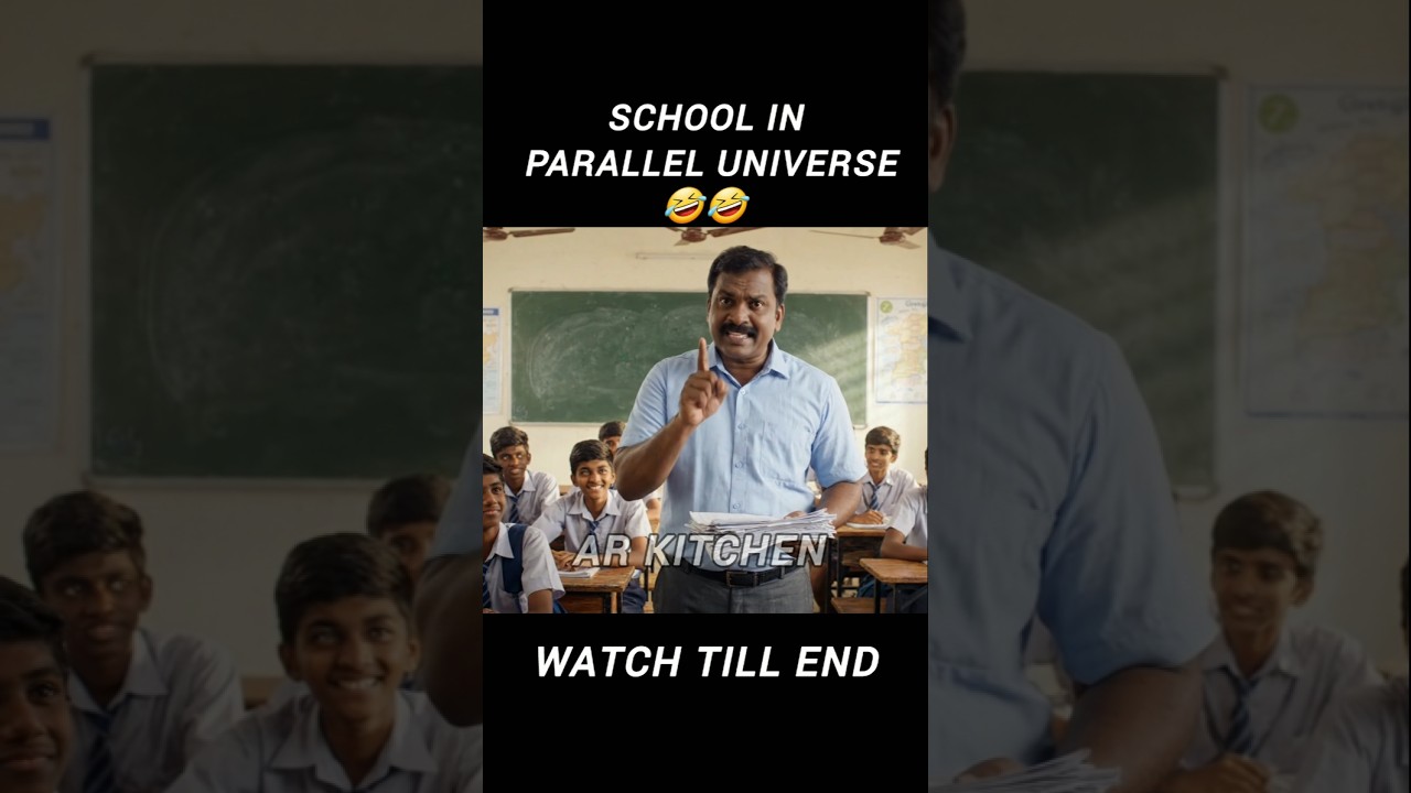 School In Parallel Universe Comedy 🤣🤣#trendingshorts #trending #tamilcomedy #shortsfeed