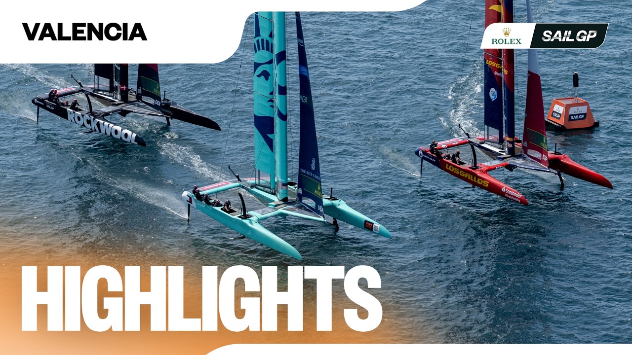 Weekend Highlights | Spain Sail Grand Prix | Valencia 🇪🇸