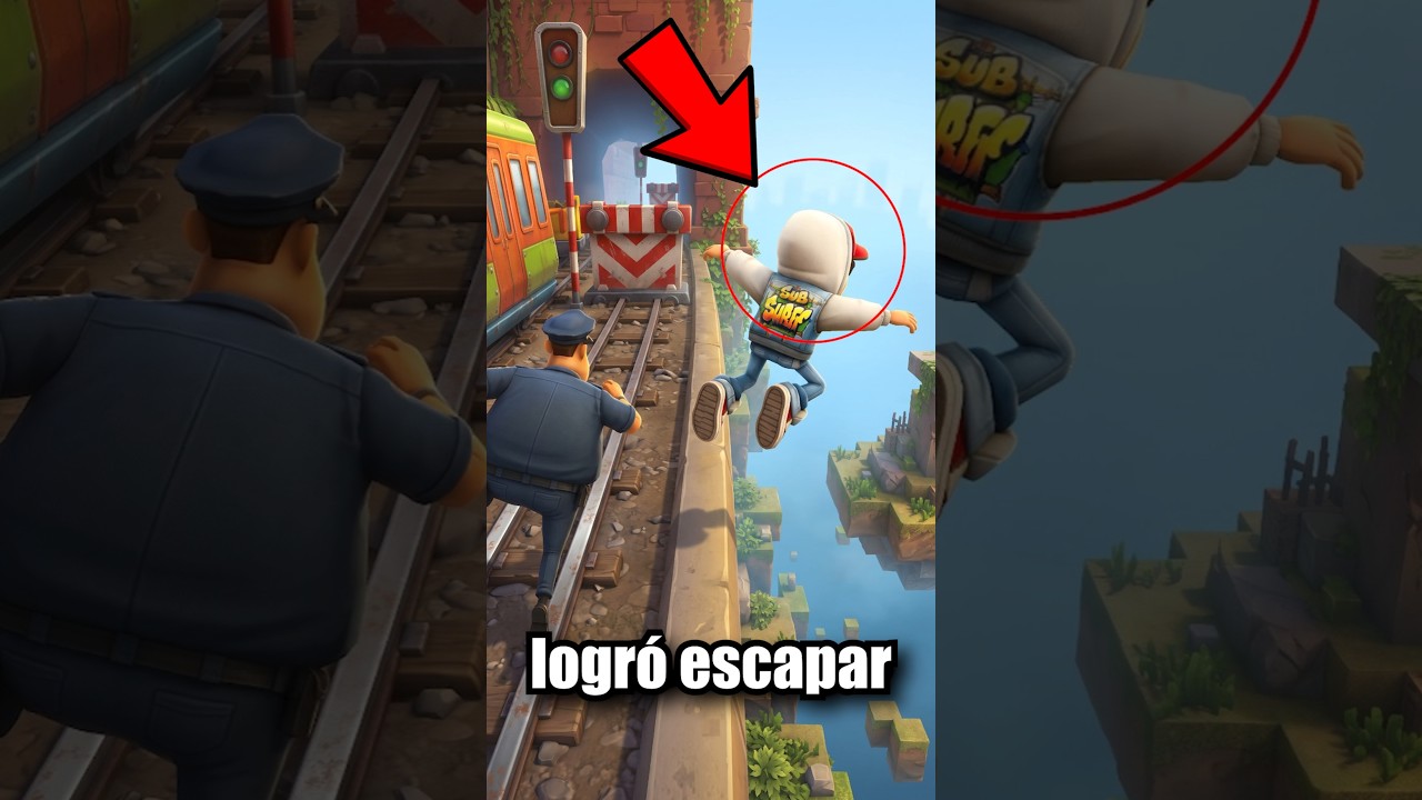 El Jugador que logró ESCAPAR de Subway Surfers 😨 #subwaysurfers #shorts