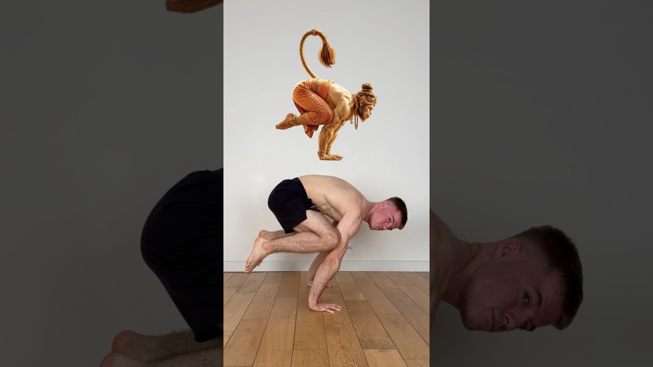 Challenge For Everyone 🚩🥵🙏 #hanuman #yoga #challenge #mobility #flexibility #amazing #exercise