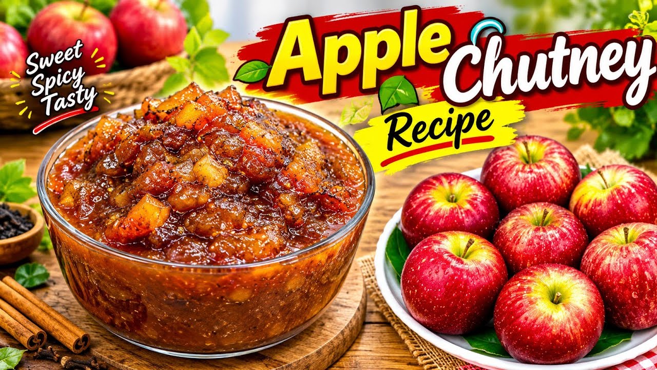 Apple Chutney Recipe | Chutney Recipe | Apple Recipes easy