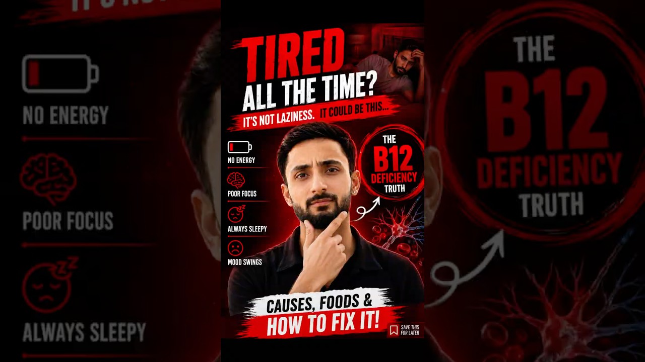 Why You’re Tired All The Time (It’s Not What You Think)