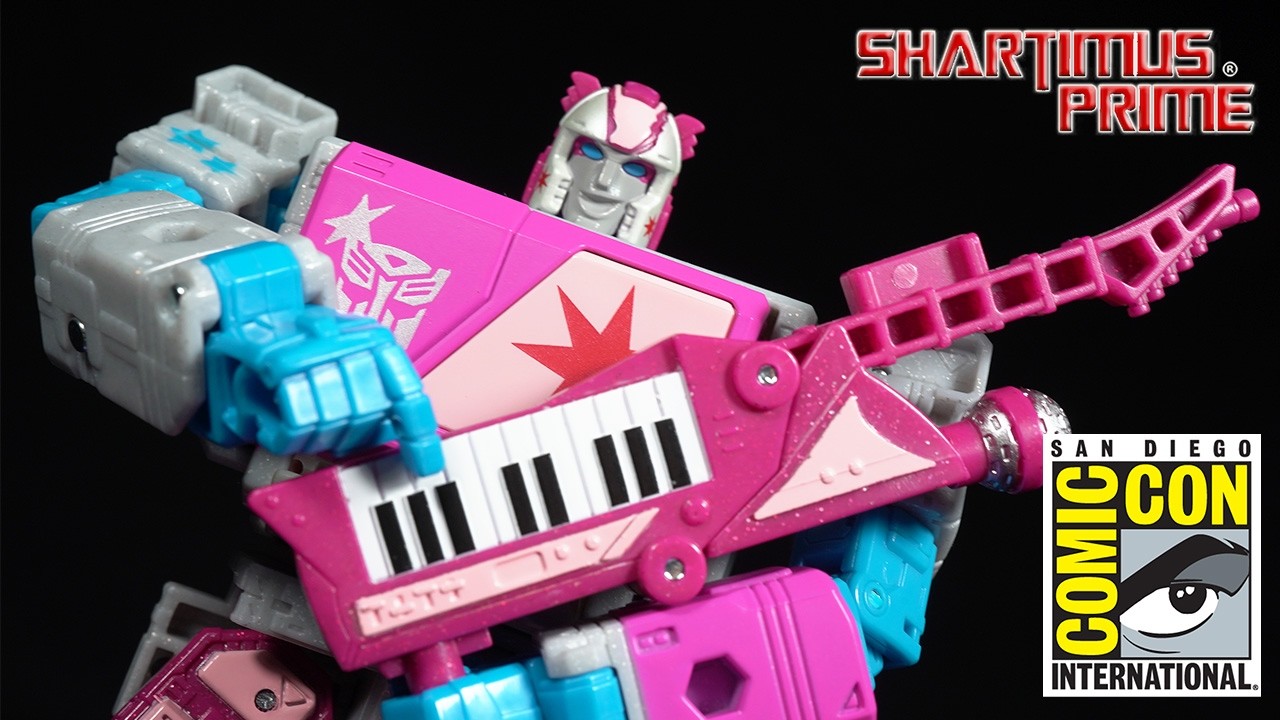 SDCC 2026 Jem X Transformers BLASTER Exclusive Unedited Action Figure Review