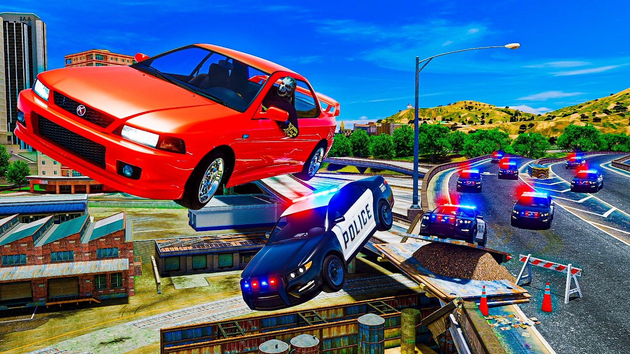 Cops Hate My Instant Flying Car In GTA 5 RP