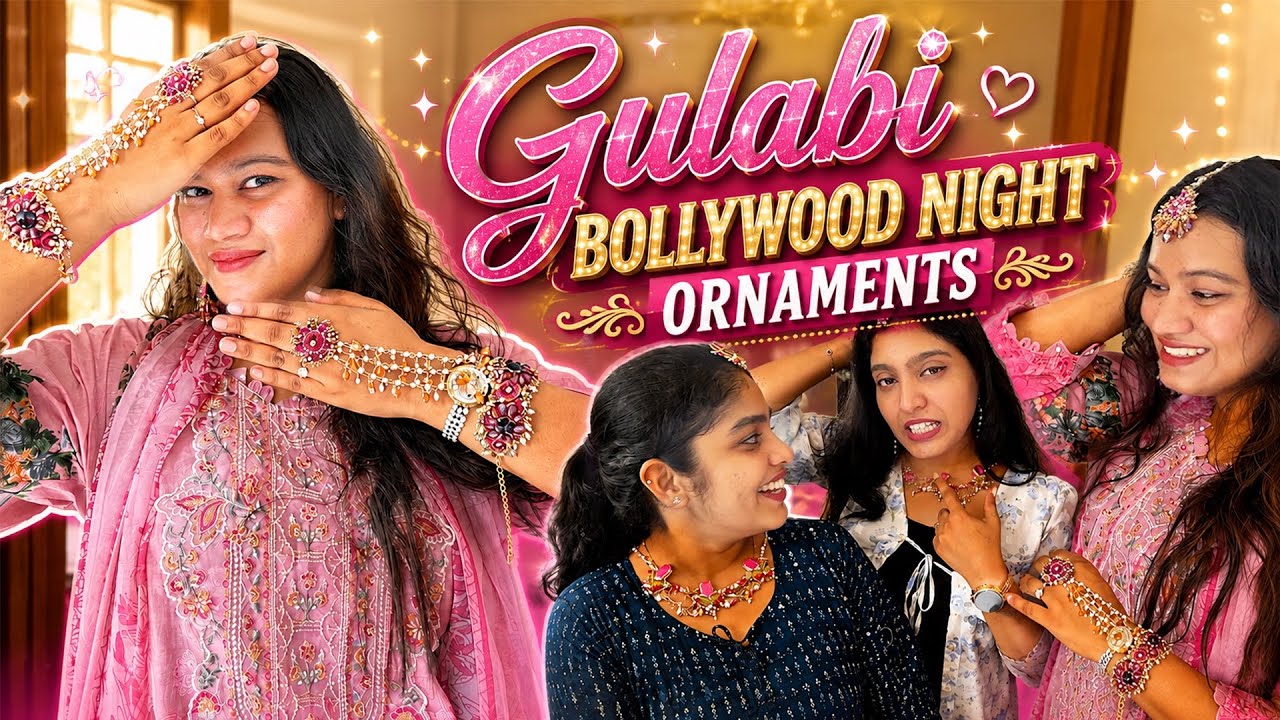 GULABI & BOLLYWOOD NIGHT ന്റെ ORNAMENTS വന്നു 😍 | PULLOTHI