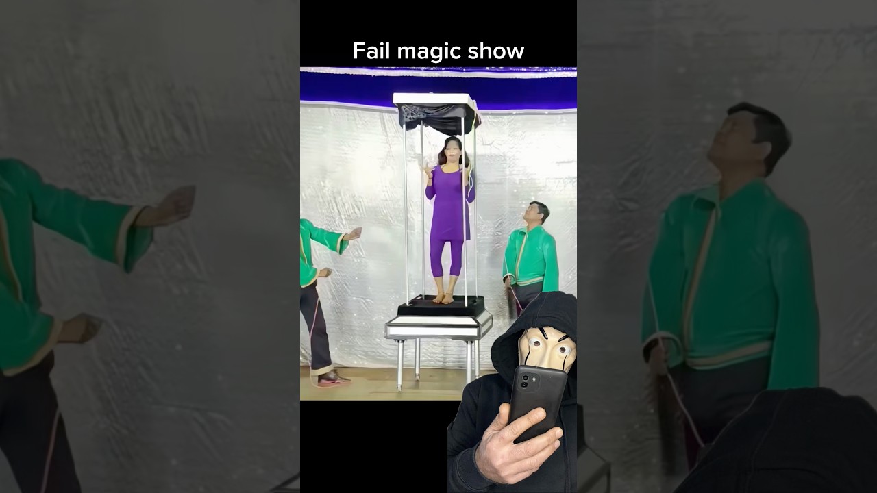 Fail Magic Show 🪄😂 Funny Video #magic #funny #funnyvideo
