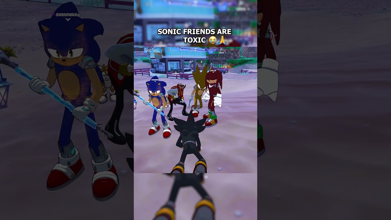 SONIC FRIENDS ARE TOXIC 😭