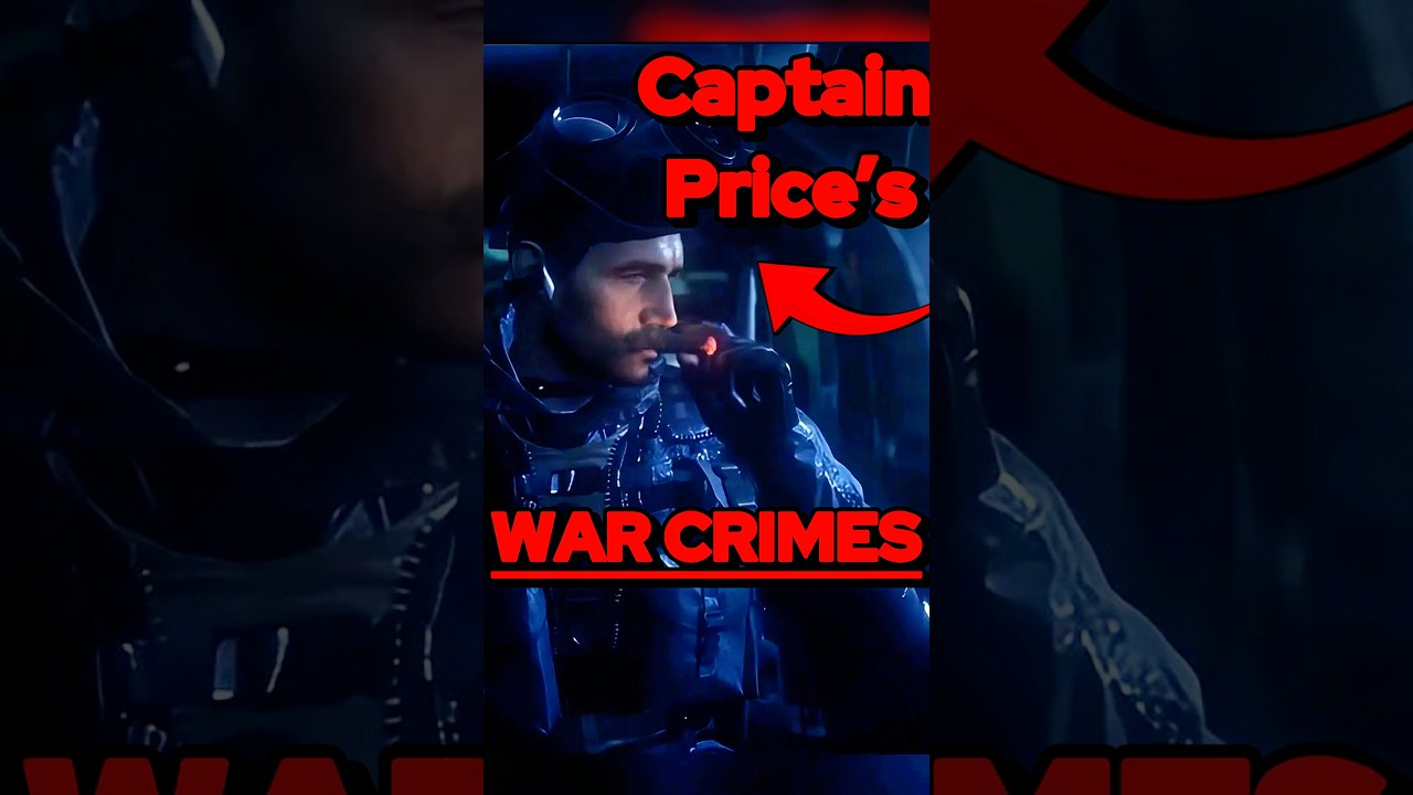 The war crimes of CAPTAIN PRICE in Modern Warfare