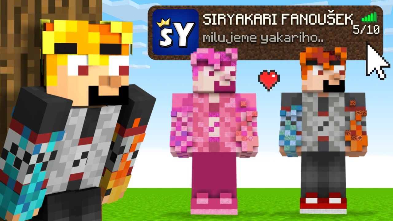 Můj NEJVĚTŠÍ FANOUŠEK mi vytvořil server