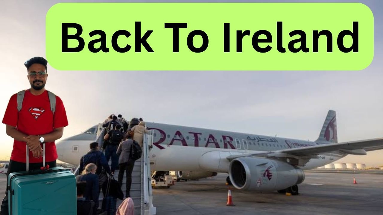 Back To Ireland | Returns From Home || Liji's Vlogs