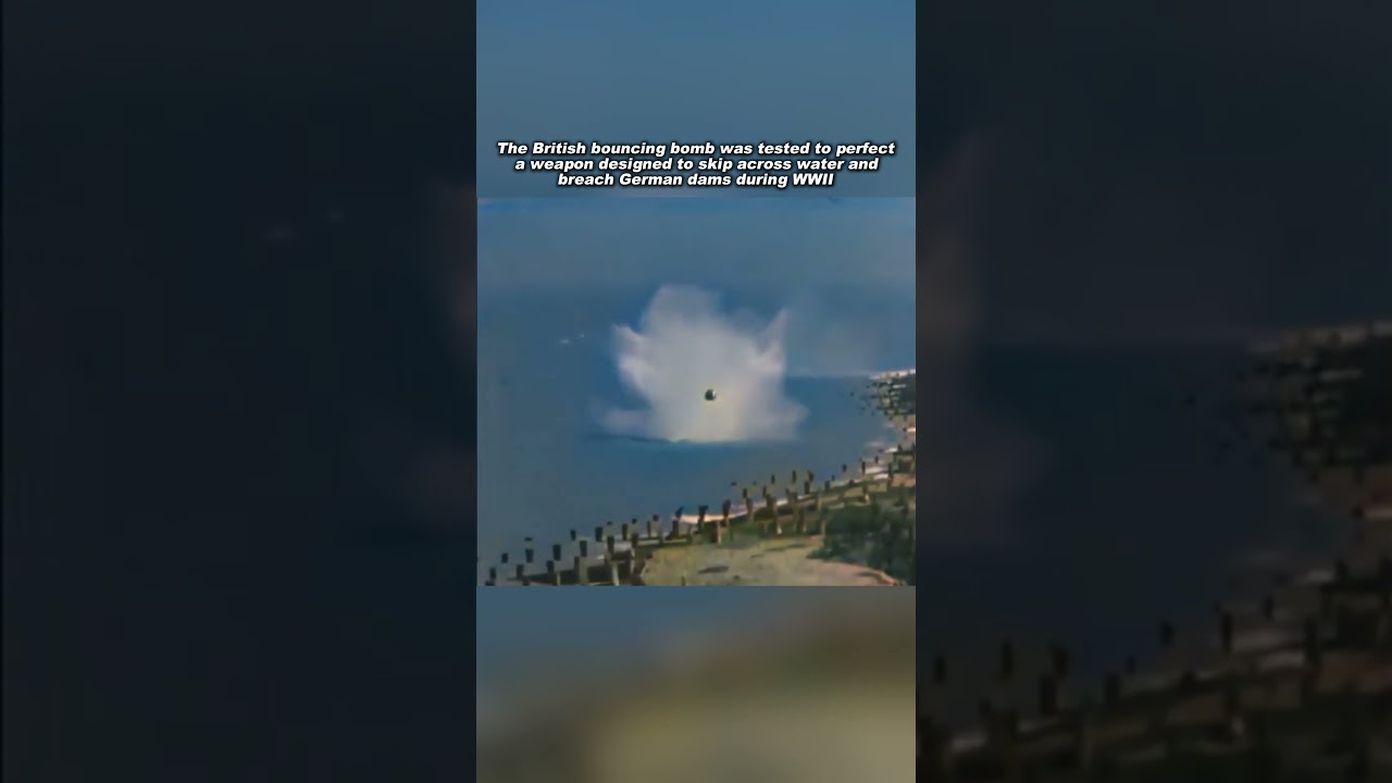 The British Bouncing Bomb Test