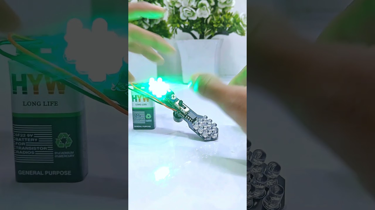 “Make Your Own LED Changer Circuit with Alarm | Electronics Tutorial
