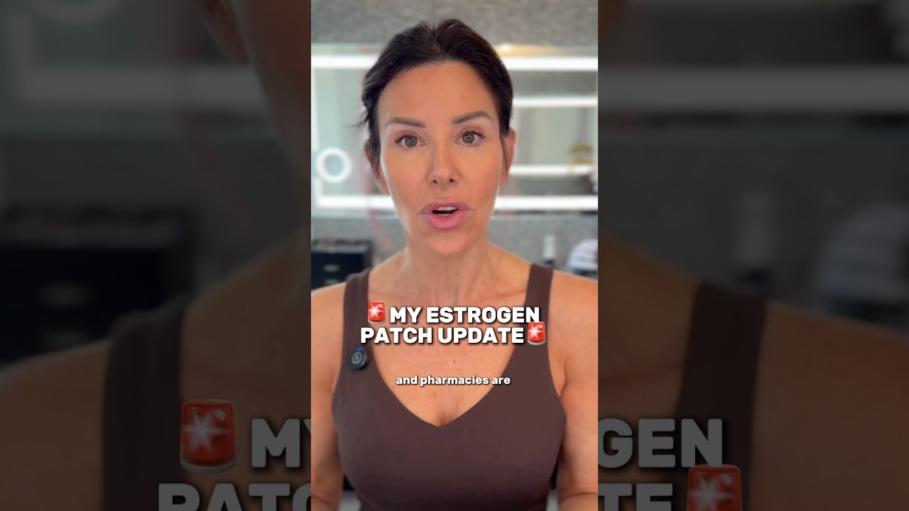 Estrogen update 🚨 #dominiquesachse #midlife #hrr