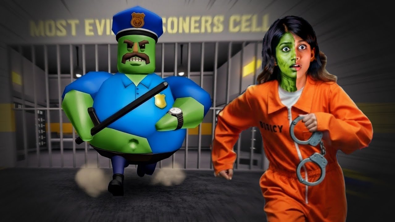 Barry Became Zombie in Barry's Prison Run | ROBLOX (OBBY)