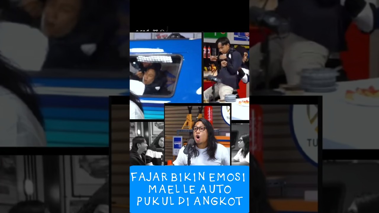 fajar digebukin di angkot 🙈🤣 #fajarsadboy #maell_lee #prazteguh #podcast #clips #lucu #fyp #feed