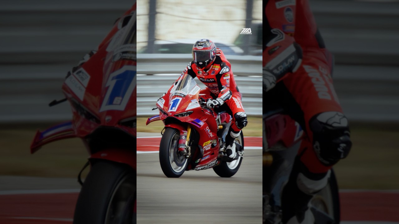 Cameron Beaubier wins Superbike Race 1 at COTA aboard his 2026 Ducati Panigale V4 R