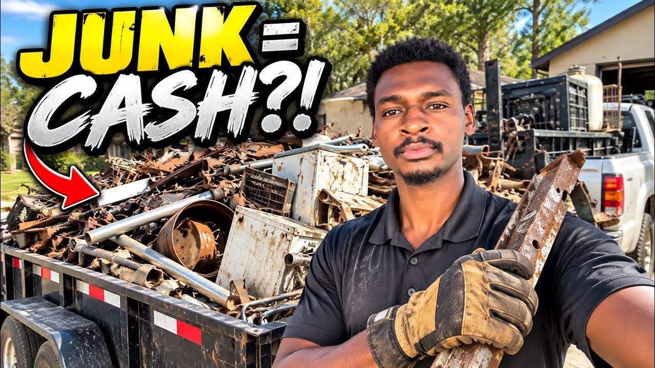 I Got PAID to Remove Junk… Then Made MORE Money on Scrap Metal! 💰