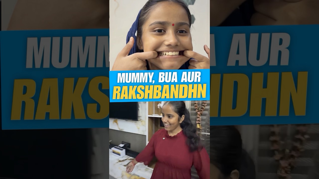 Mummy, Bua aur Rakhi 🤣 #funny #shorts