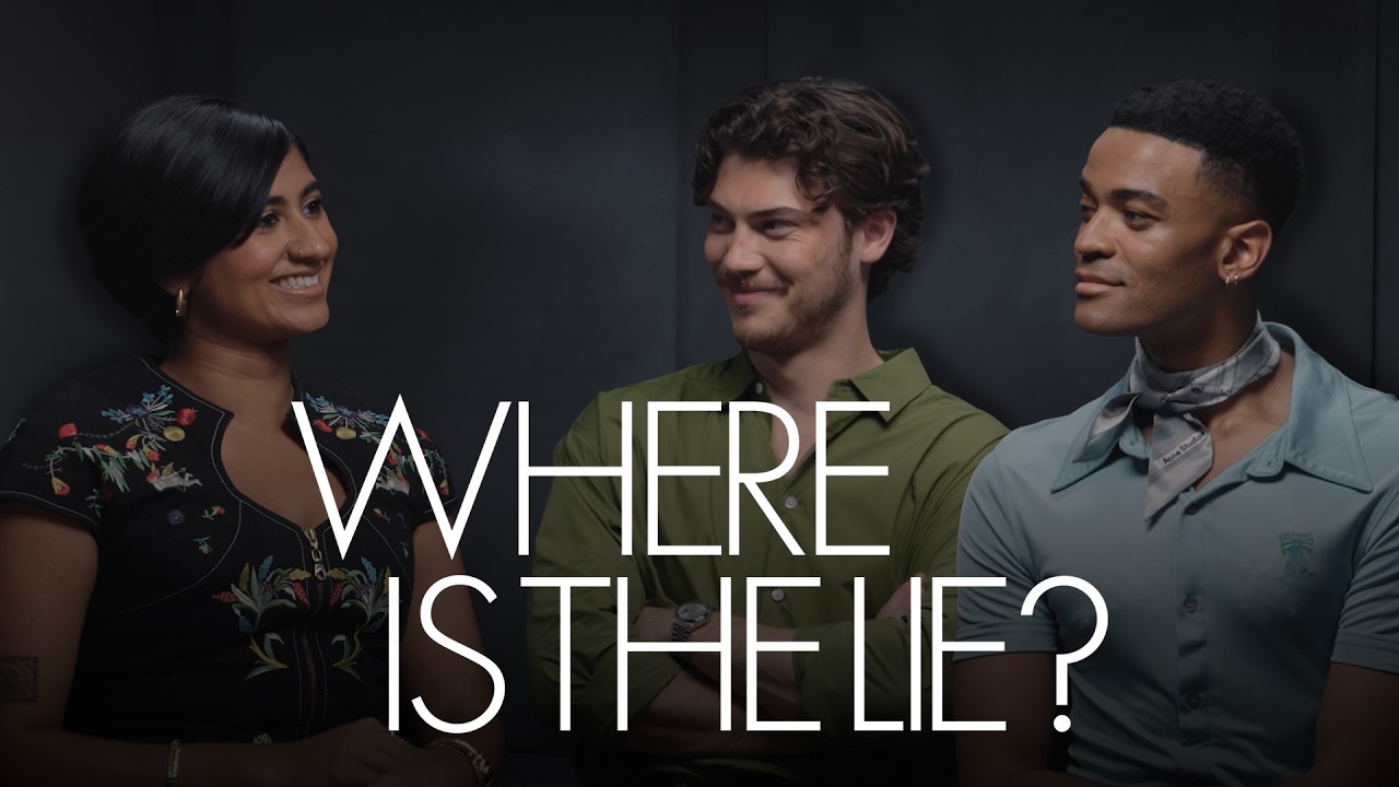 Owen Thiele, Jack Innanen & Amita Rao Take Turns in the Hot Seat | Where Is the Lie? | ELLE