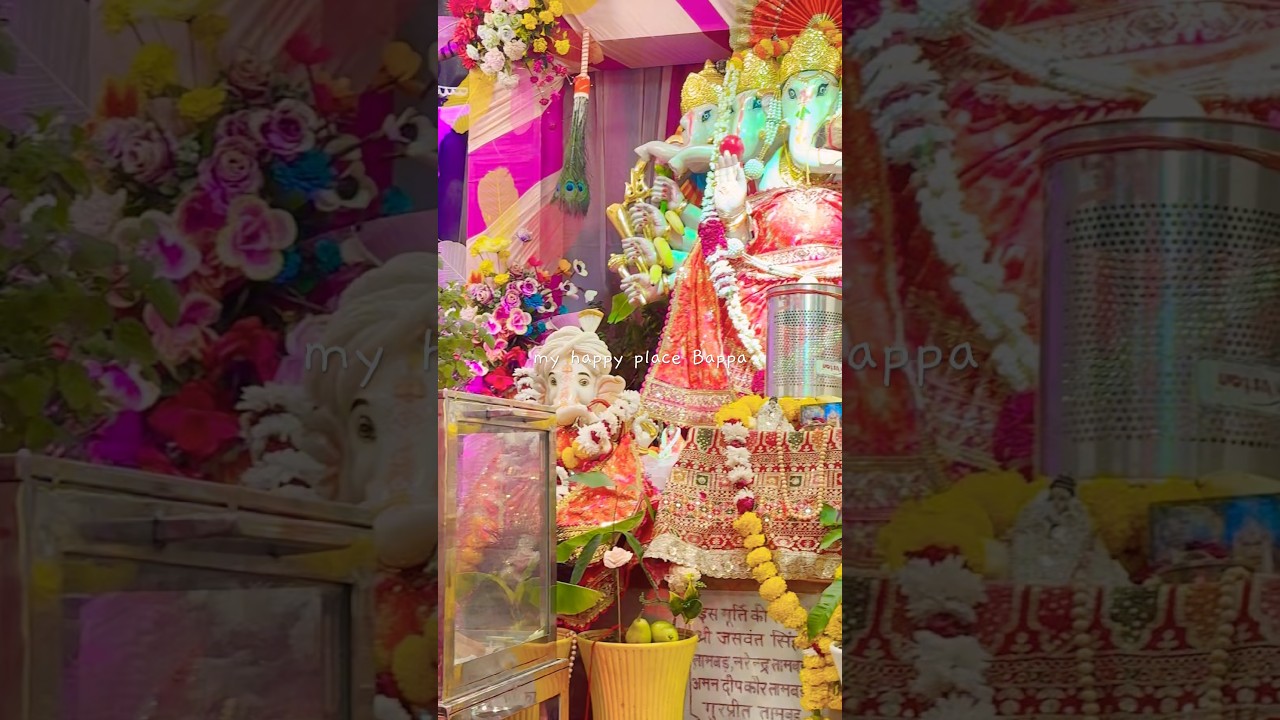 my happy place Bappa🧿❤️🙂‍↕️ #dayinmylife #bappamorya 🧿#bappa #mini #minishorts ❤️❤️