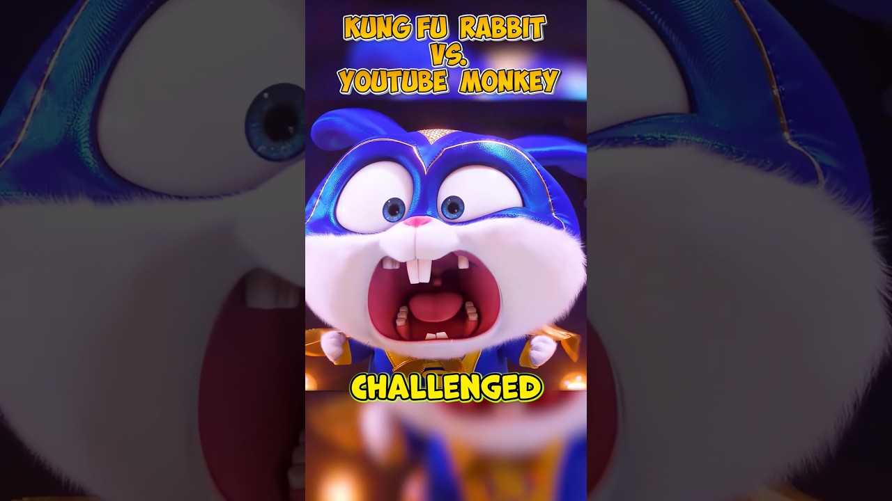 Kung Fu Rabbit vs. YouTube Monkey