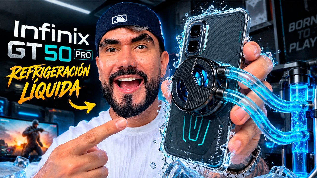 NO LO COMPRES🔥sin ver este VIDEO Este celular tiene REFRIGERACIÓN LÍQUIDA REAL 😱 | Infinix GT 50 PRO