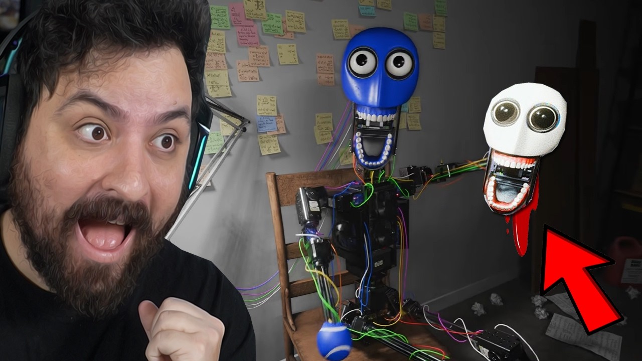 O NOVO ROBÔ AUTO CONSCIENTE MATOU O ELBERR nesse FINAL !! (Como destruir um robô auto-consciente)