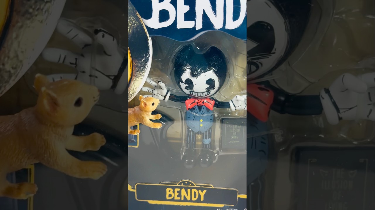 Bendy and the Ink Machine Figure drips Ink Slime Squirrel #bendy #bendyandtheinkmachine #toys #asmr