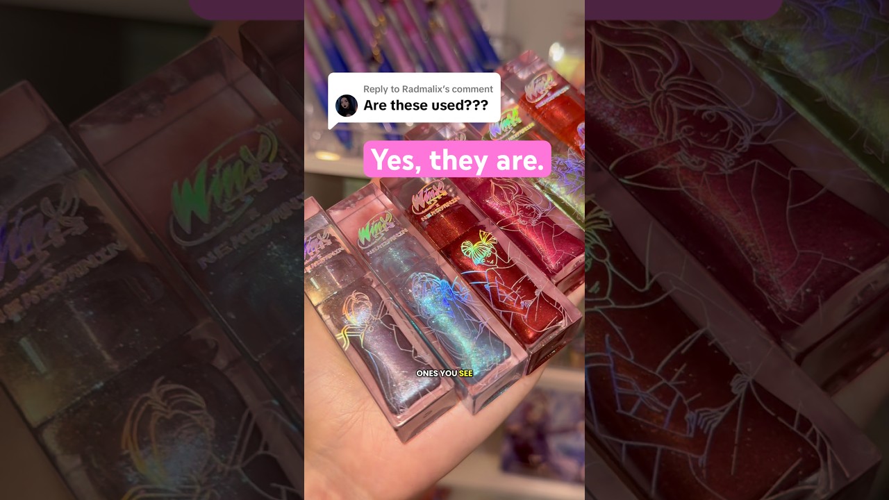 Are they used? 😮 #makeup #eyeshadow #liptint #smallbusiness #cosplay