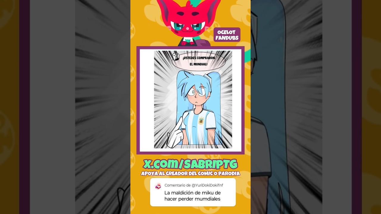 No qué Argentina compró el mundial? 😸 #humor #fandub #miku #mundial2026