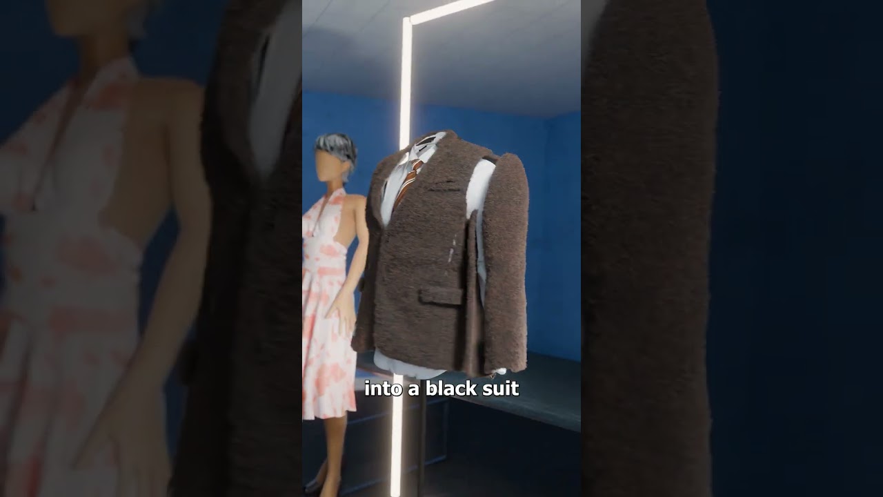 She Made A Suit From Mustache Hair 🥲