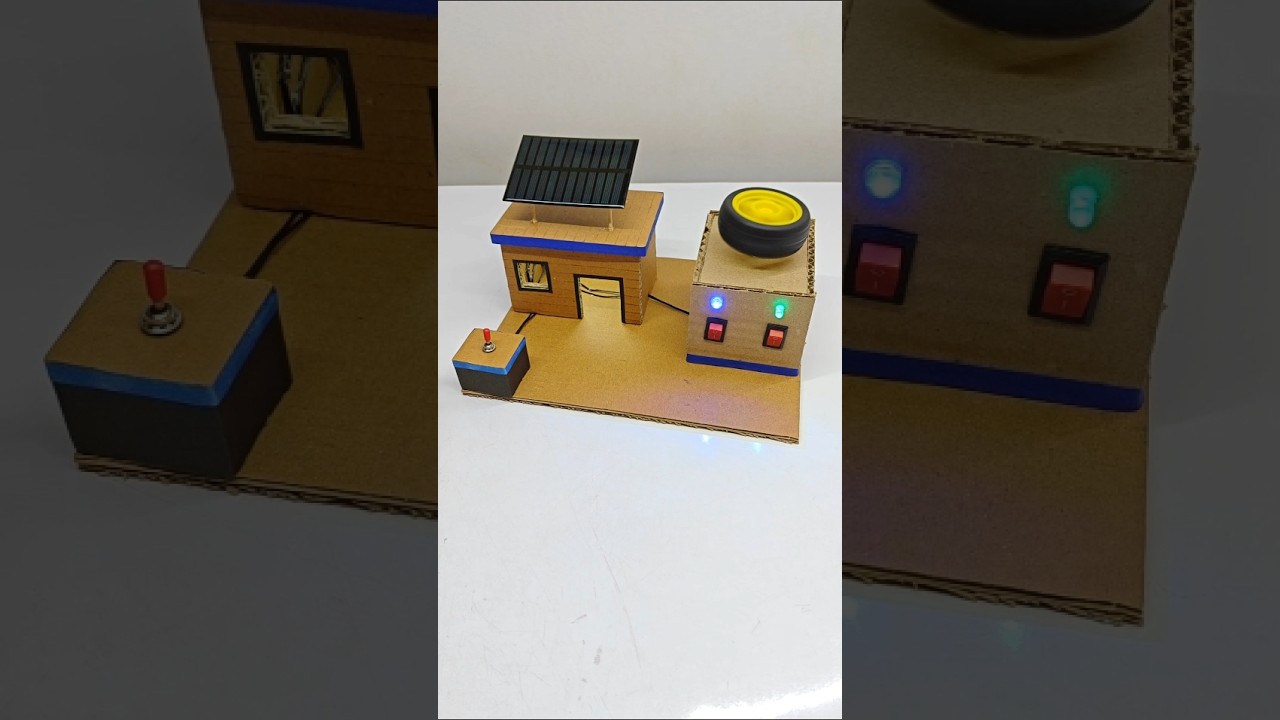Best Working Model For Science Exhibition Project || Amazing Solar Energy Project #shorts