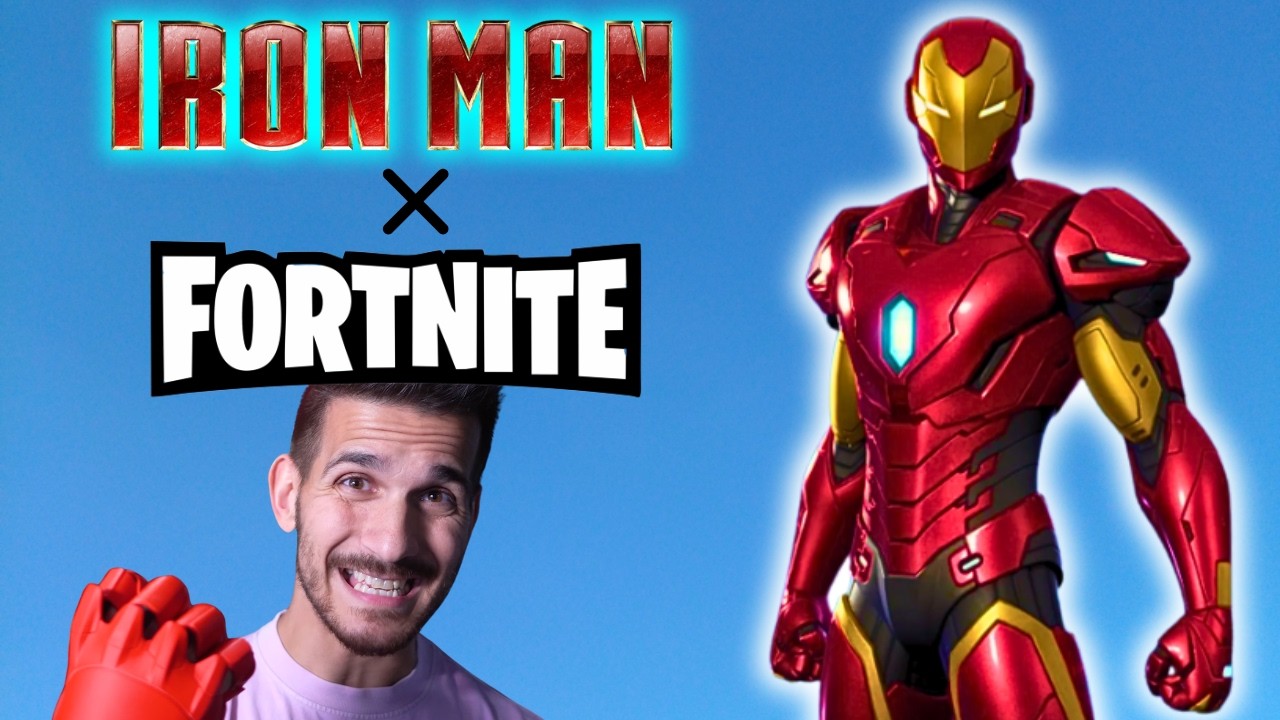 Building Iron Man Model Prime from Fortnite! Part 2