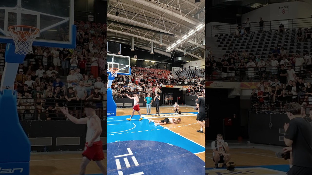 Someone’s Got To Take Pavel Down, Can He Go Undefeated In The 1’s?! 😮🏀 #basketball #streetball #mk