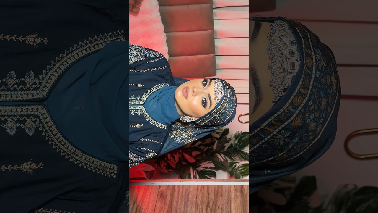 @nid_zie111 our LAILA🩵🪞✨ Will be posting full makeup tutorial tomorrow😍stay tuned♥️