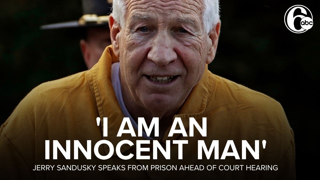 FULL INTERVIEW: Jerry Sandusky speaks from prison ahead of court hearing