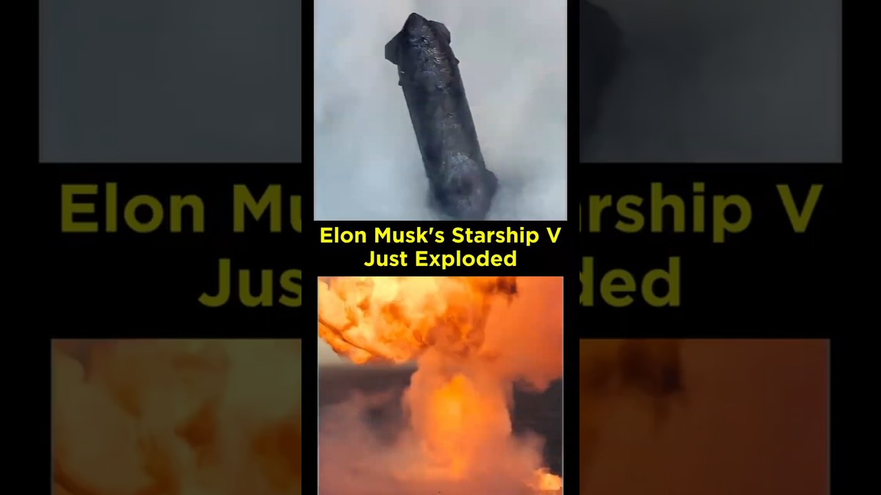 SpaceX Calls This Explosion A Success. #starship #elonmusk #starlink #spacex #rocketexplosion #mars