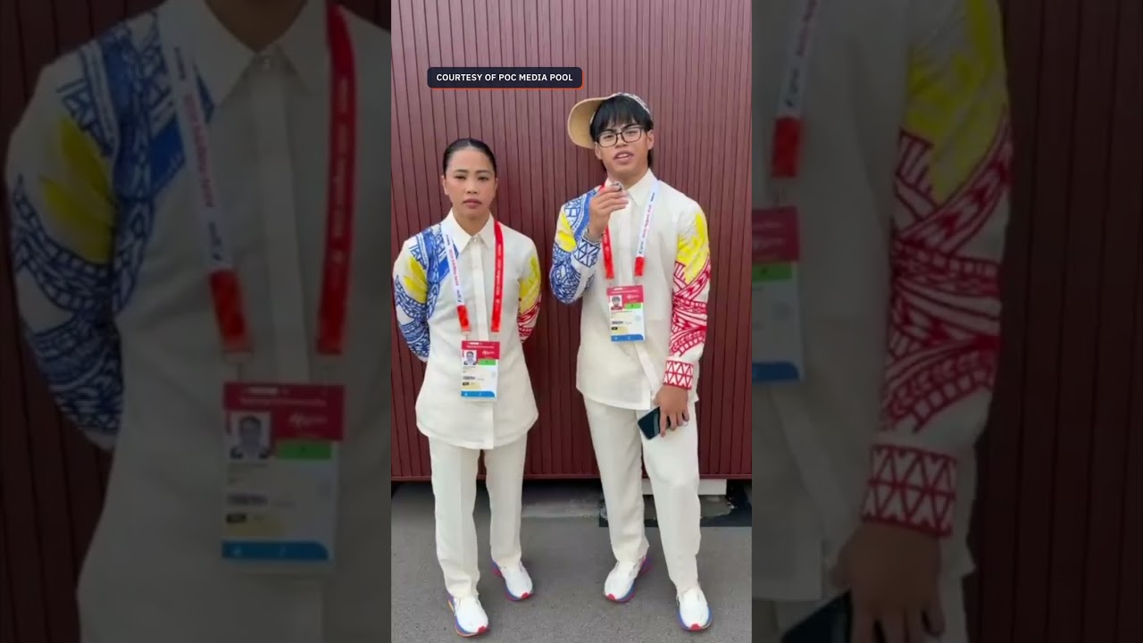Philippines' Asian Games flag bearers hope Filipinos remain proud of athletes no matter the results