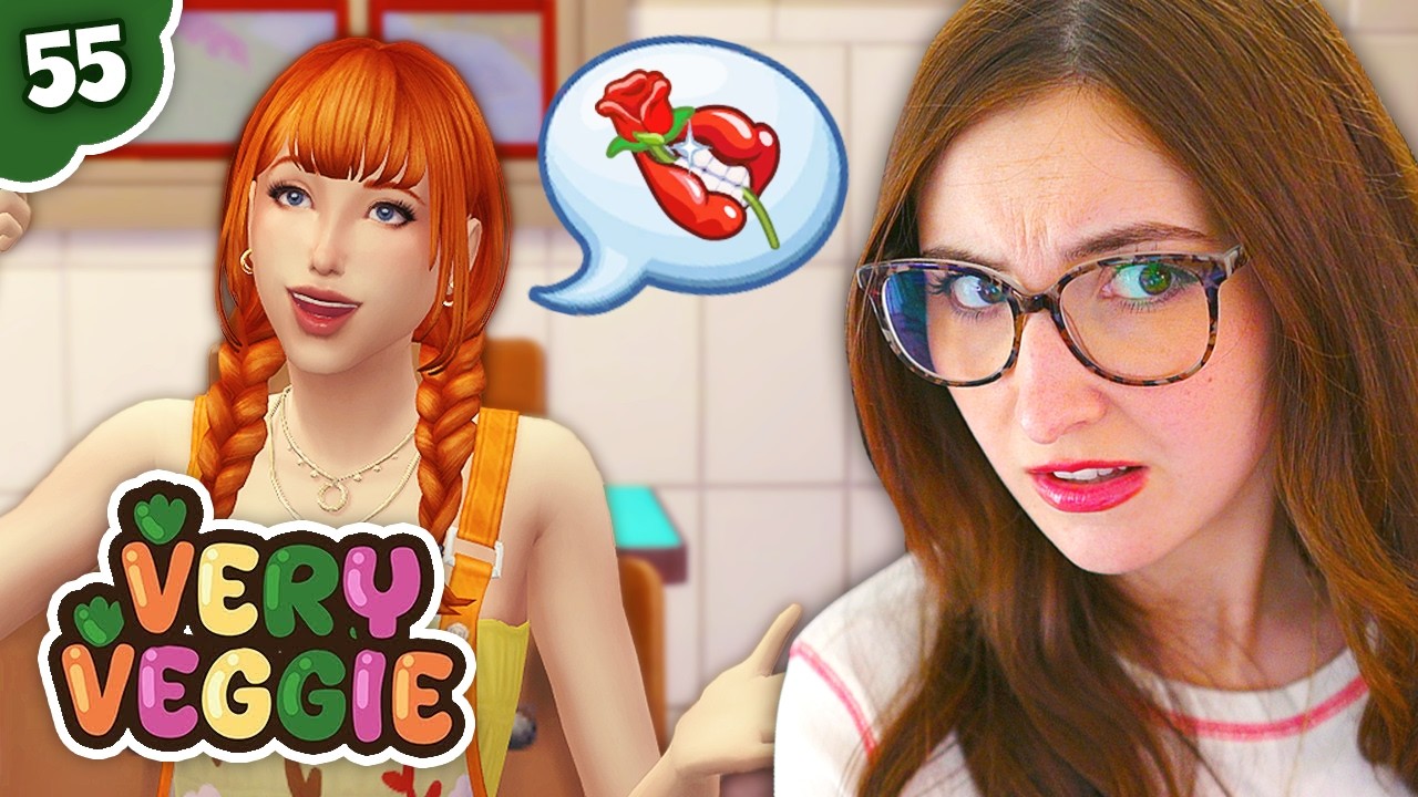 another love interest has entered the villa... 🥕 very veggie legacy #55 (the sims 4)