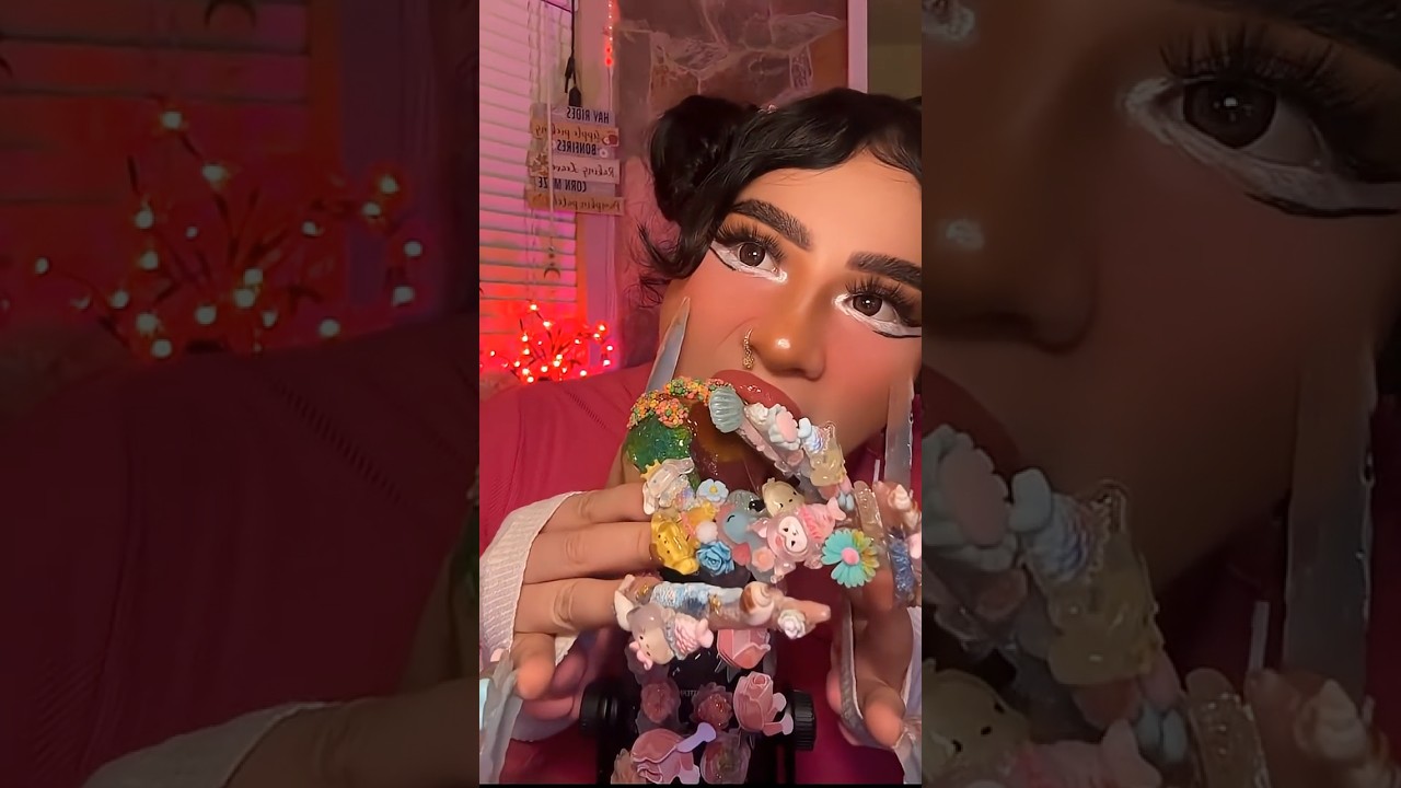ASMR Candy MIC Cover? (FAIL)😂🫢 #asmrtingles #asmr #shorts
