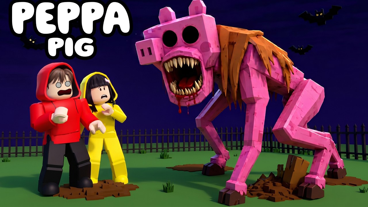 Yuta, Mio Dan Baby Celine Dikejar Peppa Pig || ROBLOX