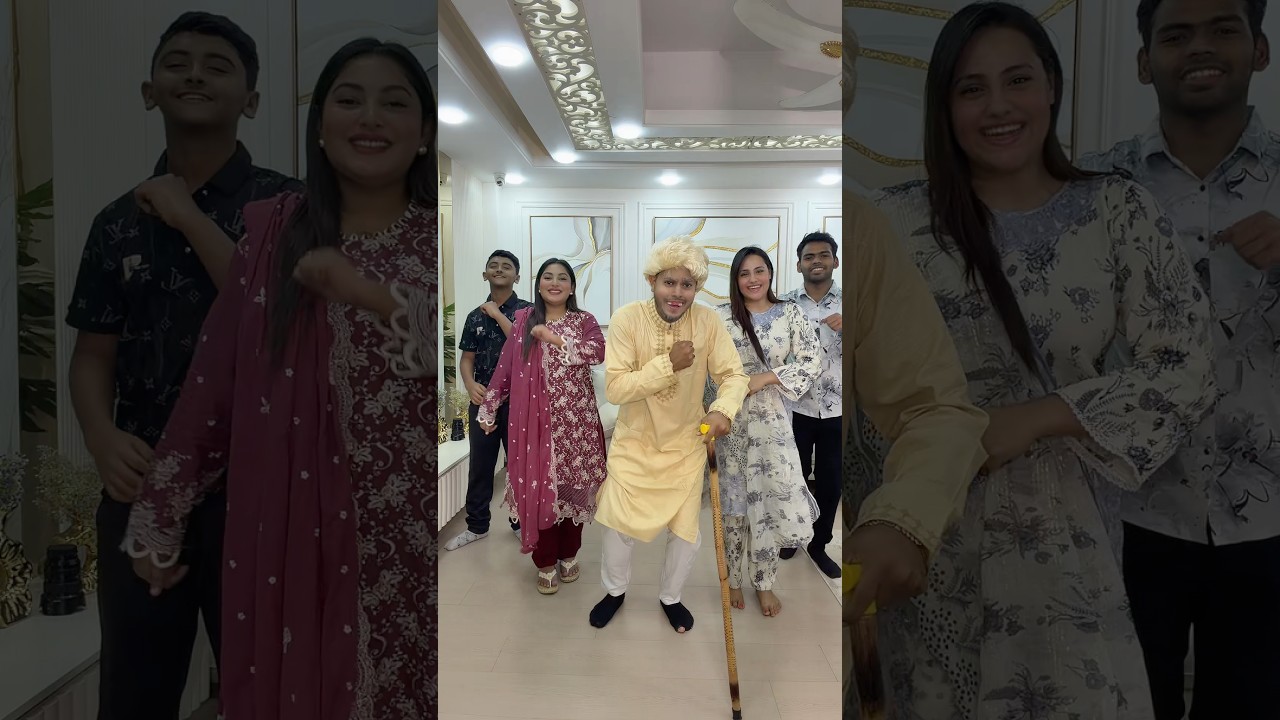 বুড়া দাদু যখন টিকটক করে 🤣 #rakibhossain