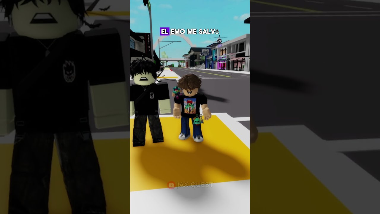 MIS VECINOS ME ODIABAN POR SER EMO | parte 4 #roblox #brookhaven #shorts