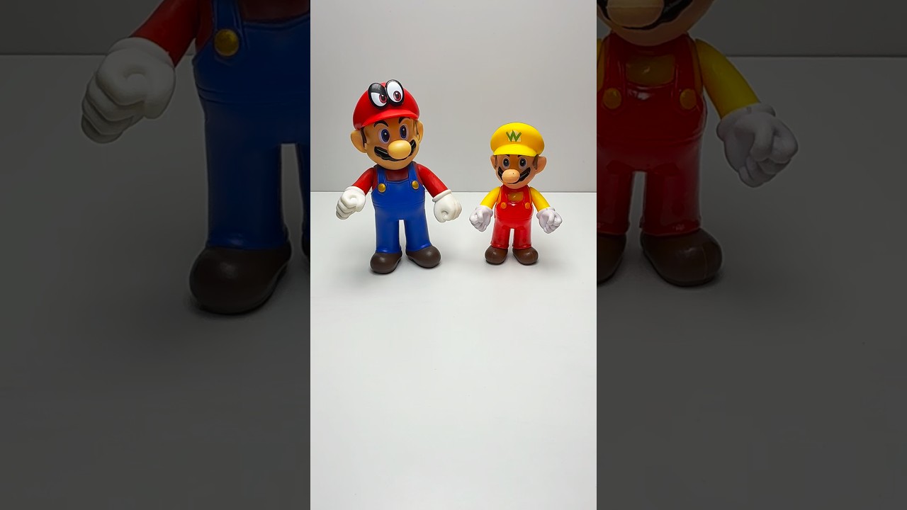 Mario Chocolate Sharing Gone Wrong! 🍫😂 | Funny Mario Toy Shorts #shorts