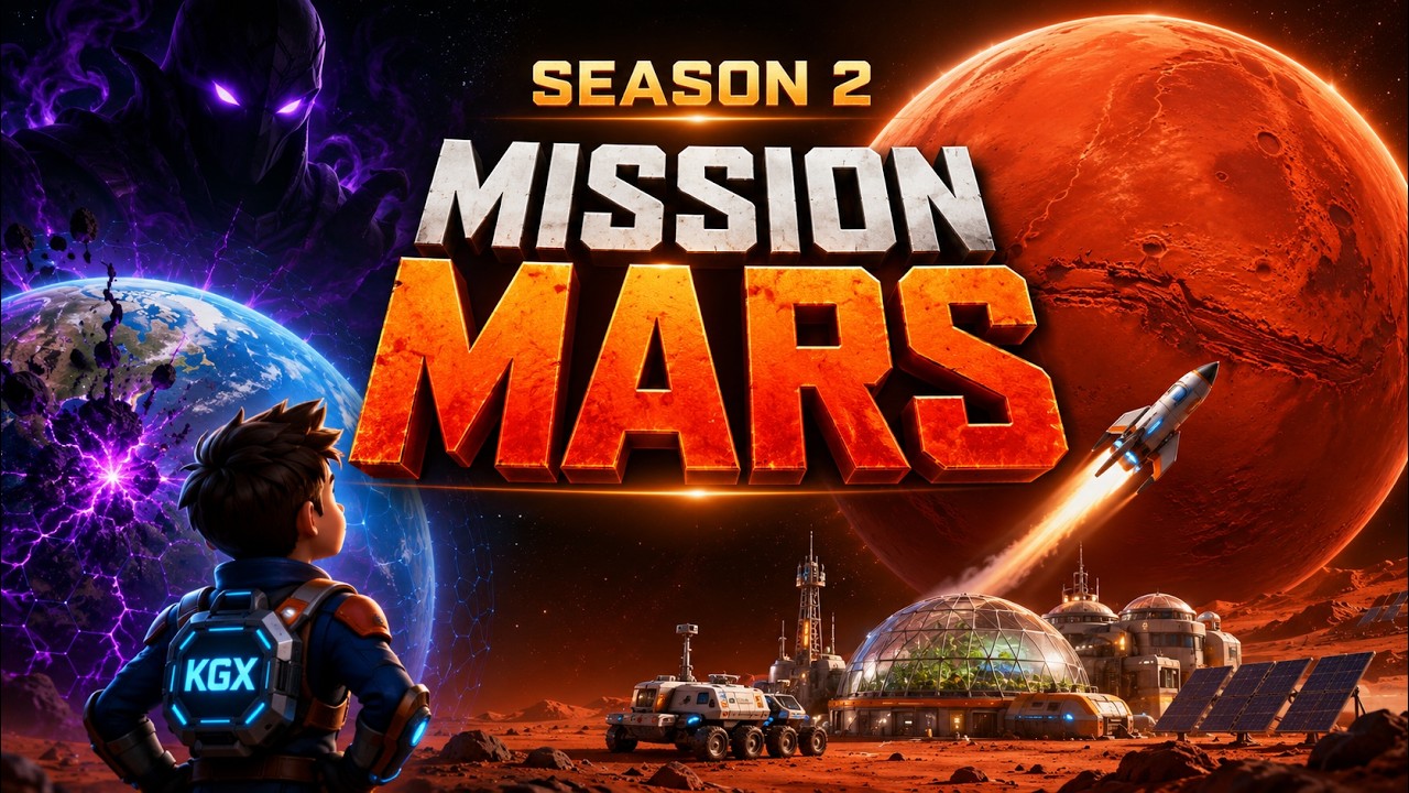 MISSION MARS 🚀 Can Humans Build a New Home on Mars? | KGX Play Season 2