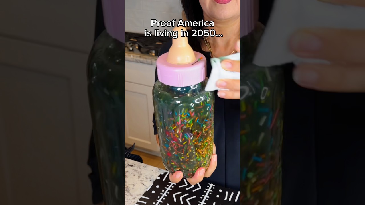 Proof America is living in 2050… #food #eating #mukbang #drink #candy
