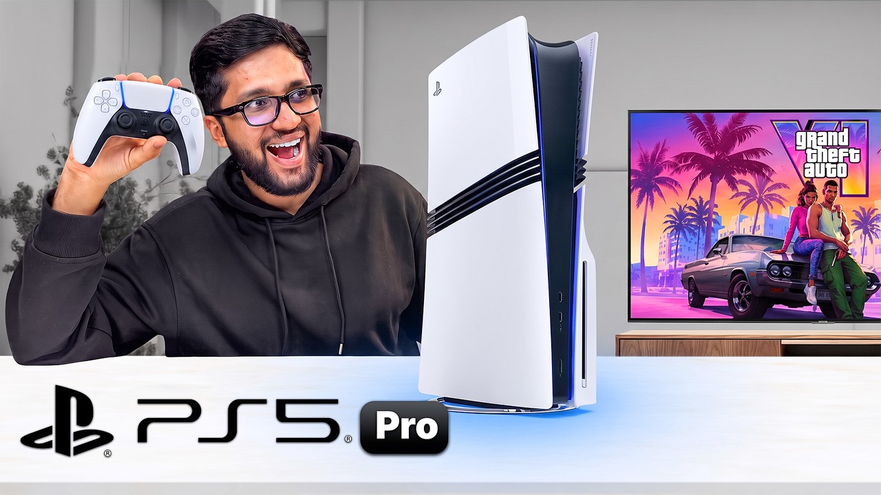 PS 5 Pro Unboxing ! Bought for GTA 6