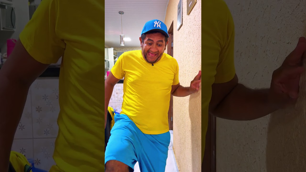 Gato na chuva #humor #comedia #shorts