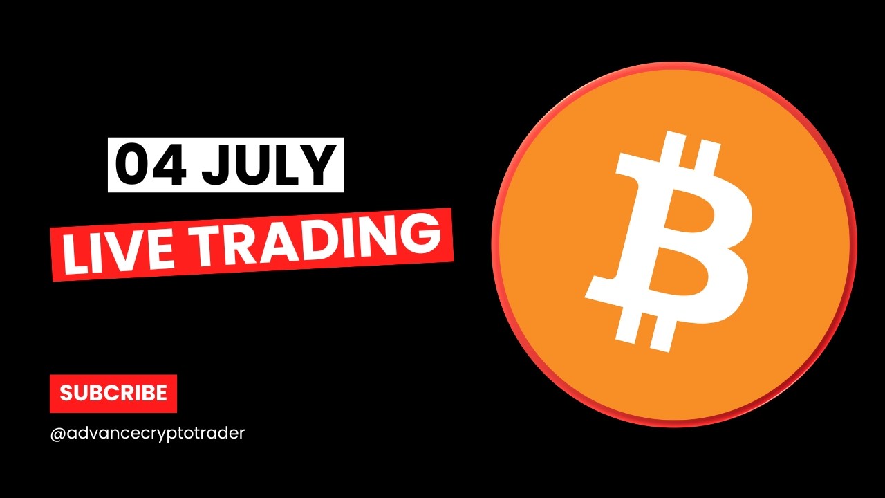 Gold And Crypto Live Trading || 04 JULY || Vivek Yadav #btc #crypto #gold