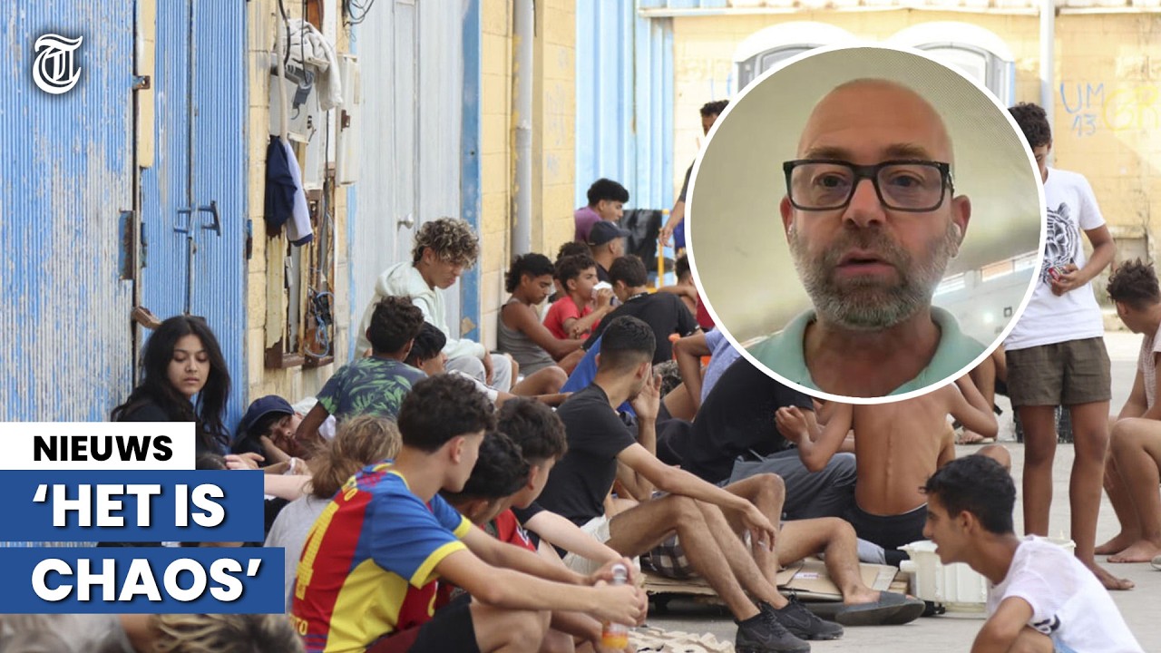 Verslaggever ter plaatse in overvol Ceuta: ‘Douanebeambten waren verdwenen’